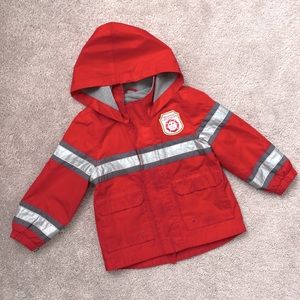 2T Red Firefighter Jacket